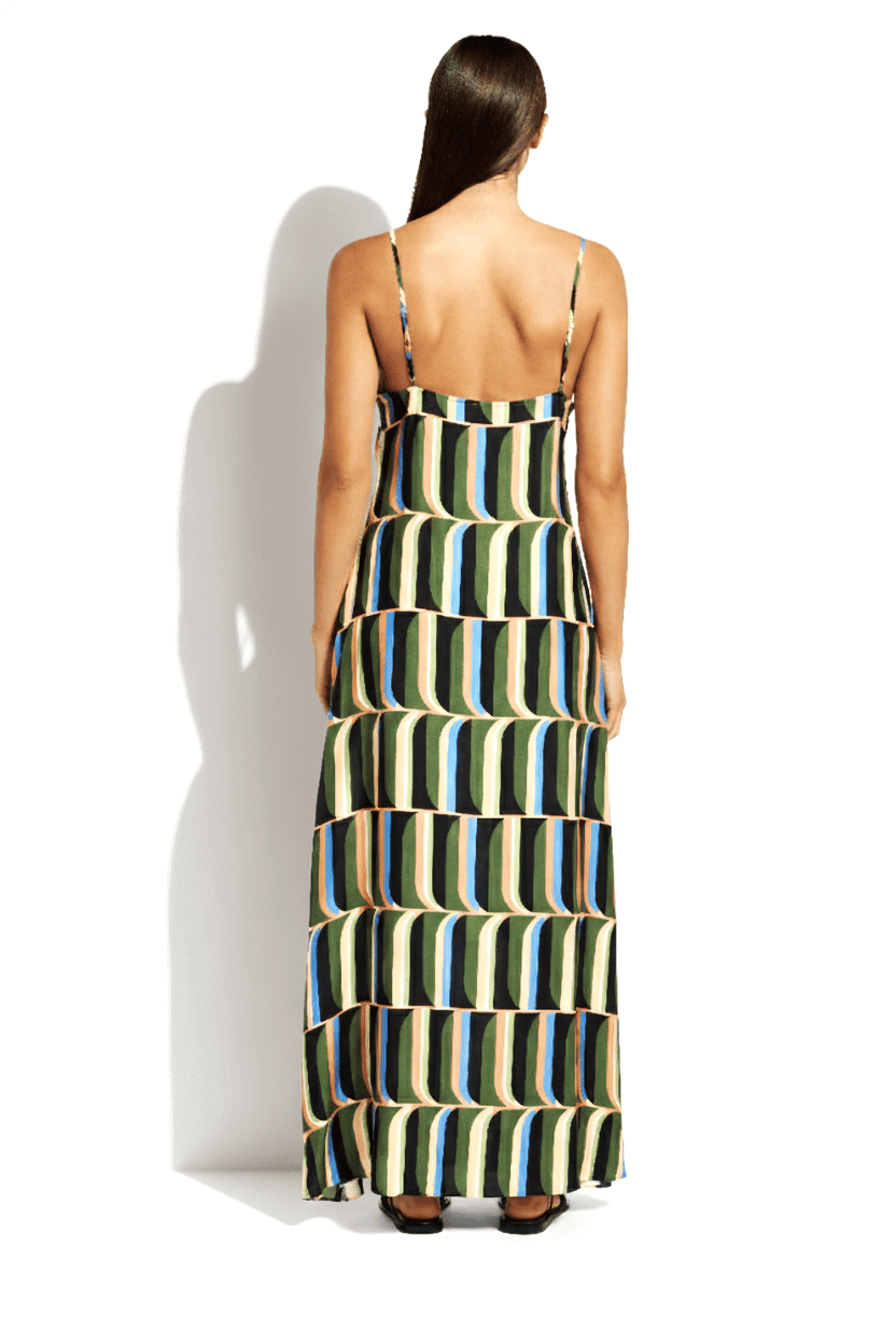 Макси платье из смесового шелка JETS J61437