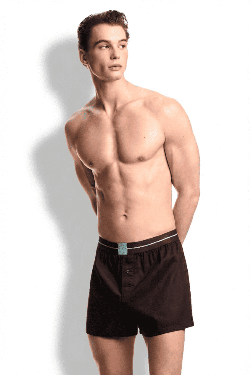 Мужские трусы боксеры свободного кроя (2шт.) Emporio Armani EM000403 AF14984