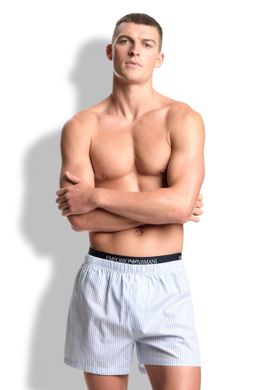 Мужские трусы боксеры свободного кроя Emporio Armani EM002202 AF14998