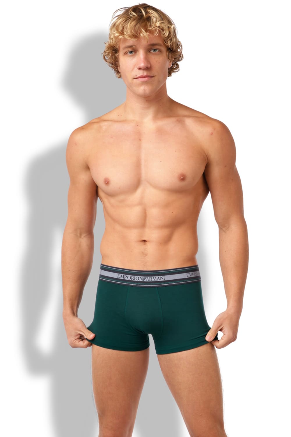 Мужские трусы боксеры из хлопка Emporio Armani EM000231 AF14979