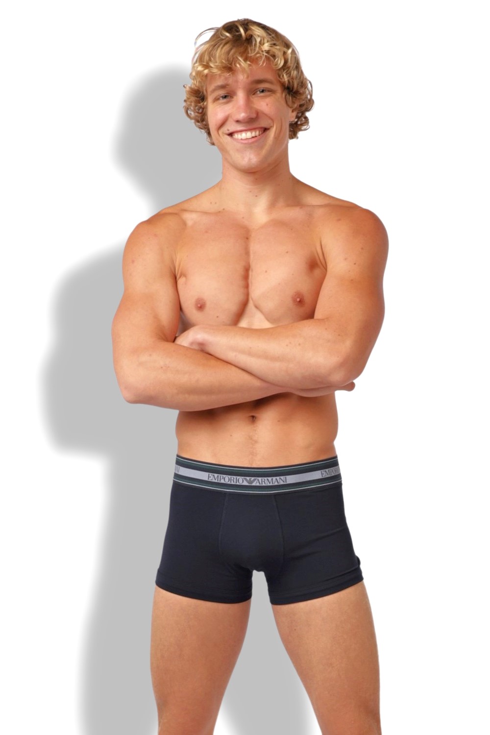 Мужские трусы боксеры из хлопка Emporio Armani EM000231 AF14979