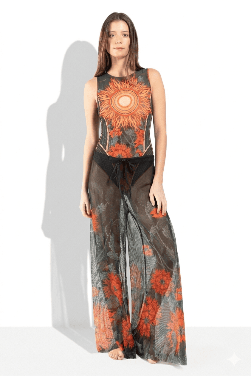 Пляжные брюки, пропускающие загар Аркан Солнце Оранжевый RoDaSoleil