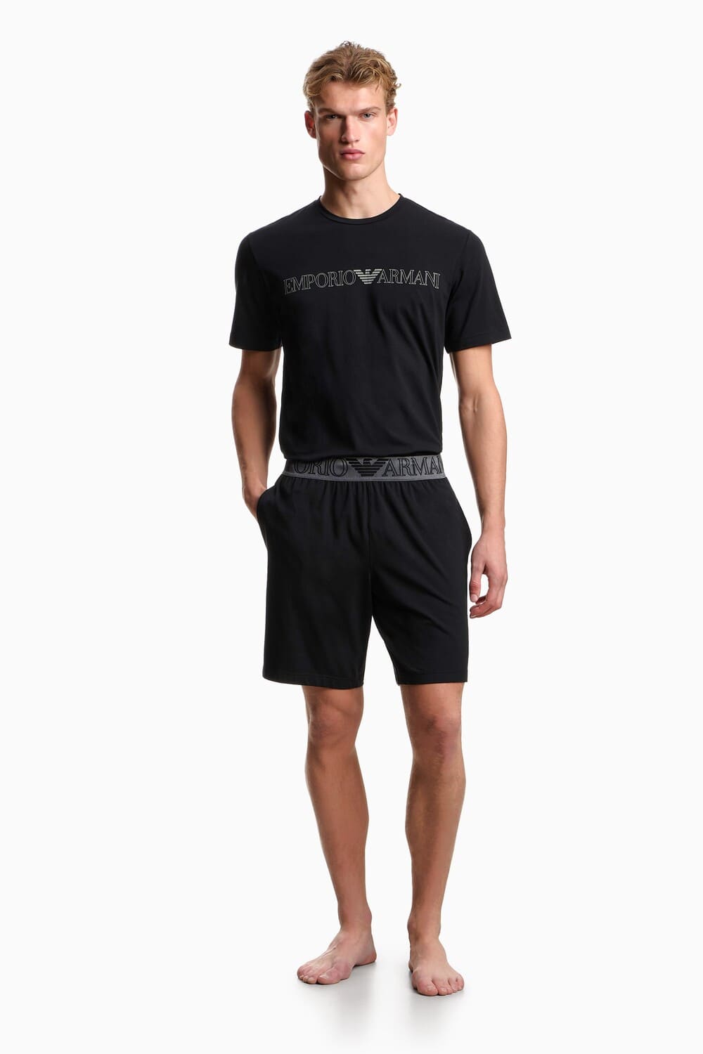 Мужская пижама из хлопка Emporio Armani EM000400 AF18890
