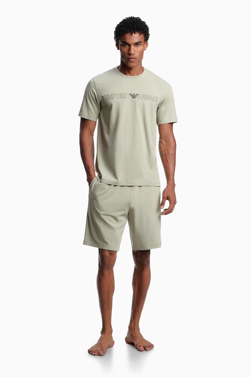 Мужская пижама из хлопка Emporio Armani EM000400 AF18890