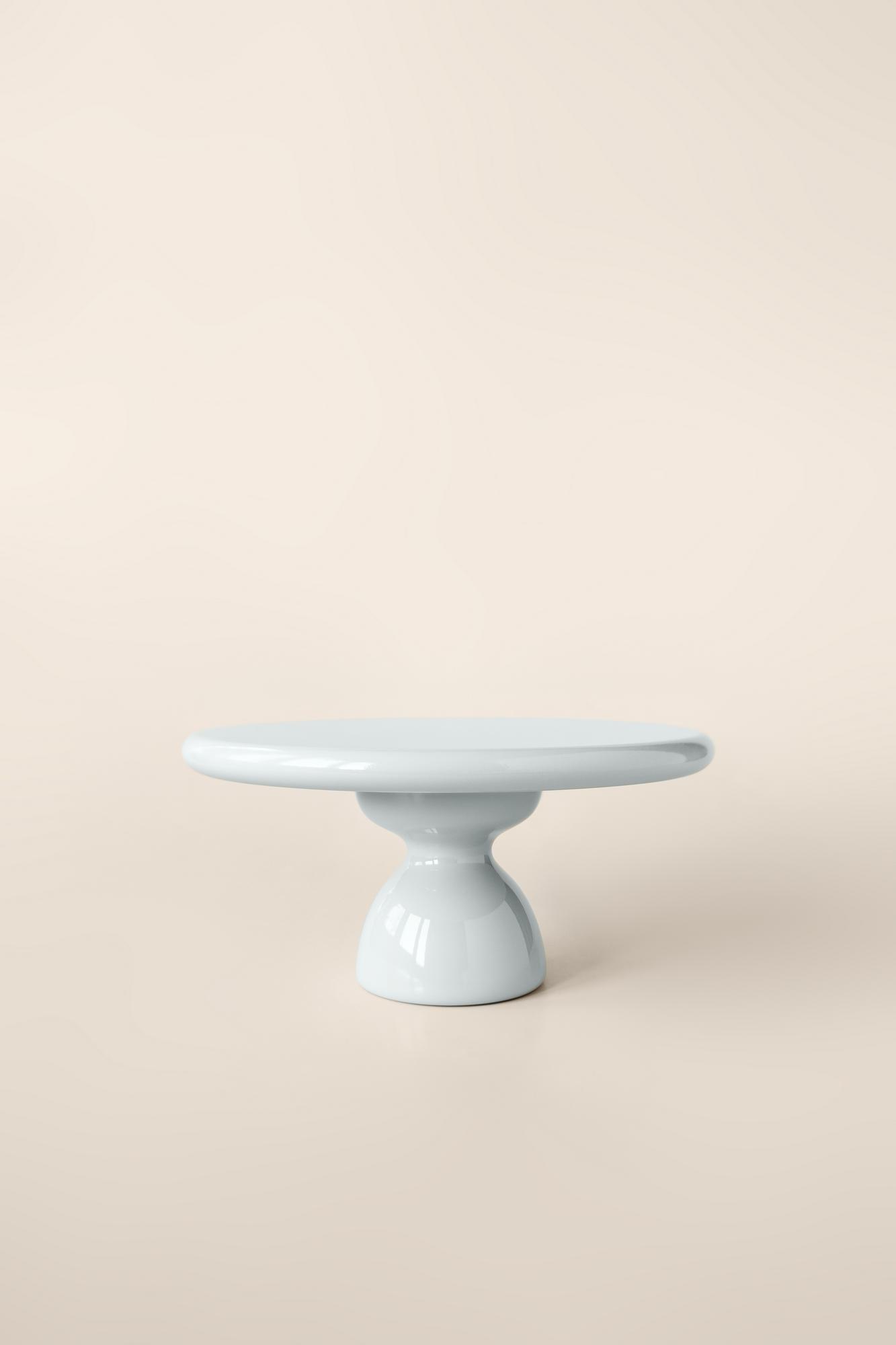 "Керамическая" тортовница зимняя мята