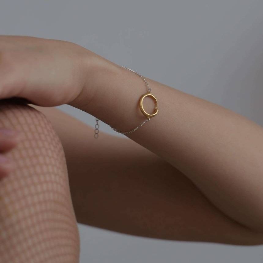 Браслет 'Медитация' (Meditation) позолота