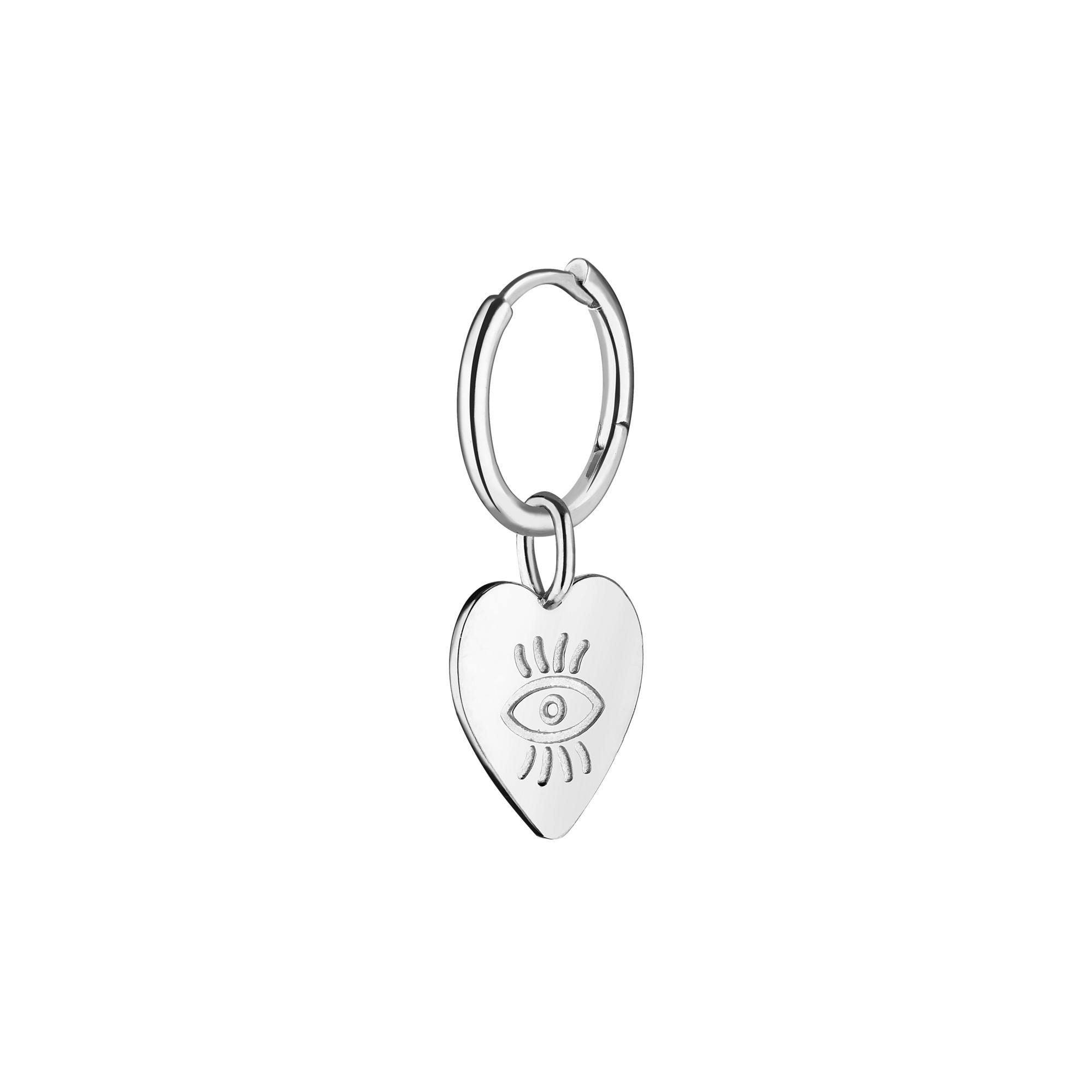 Серьга 'Третий глаз' (Third eye) серебро