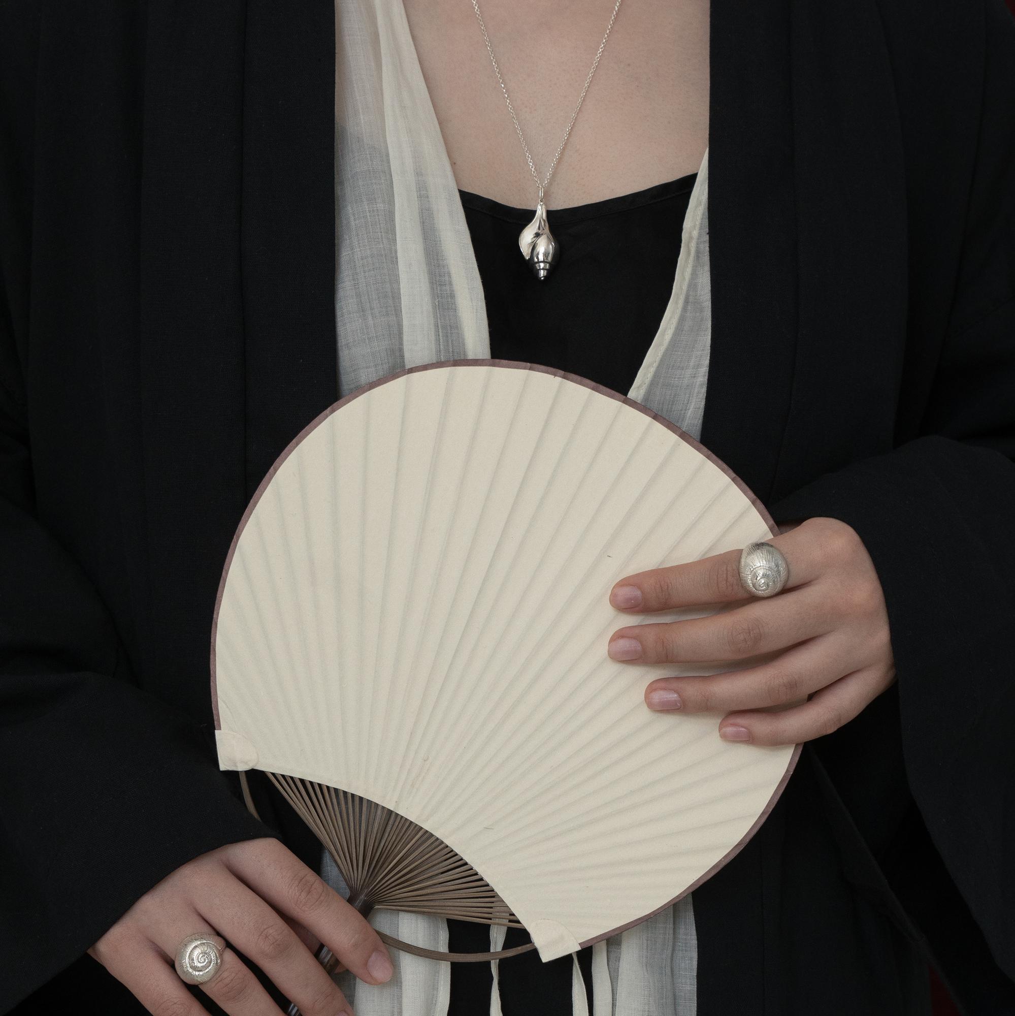 Подвеска 'Священная Раковина' (Conch Shell) на цепочке