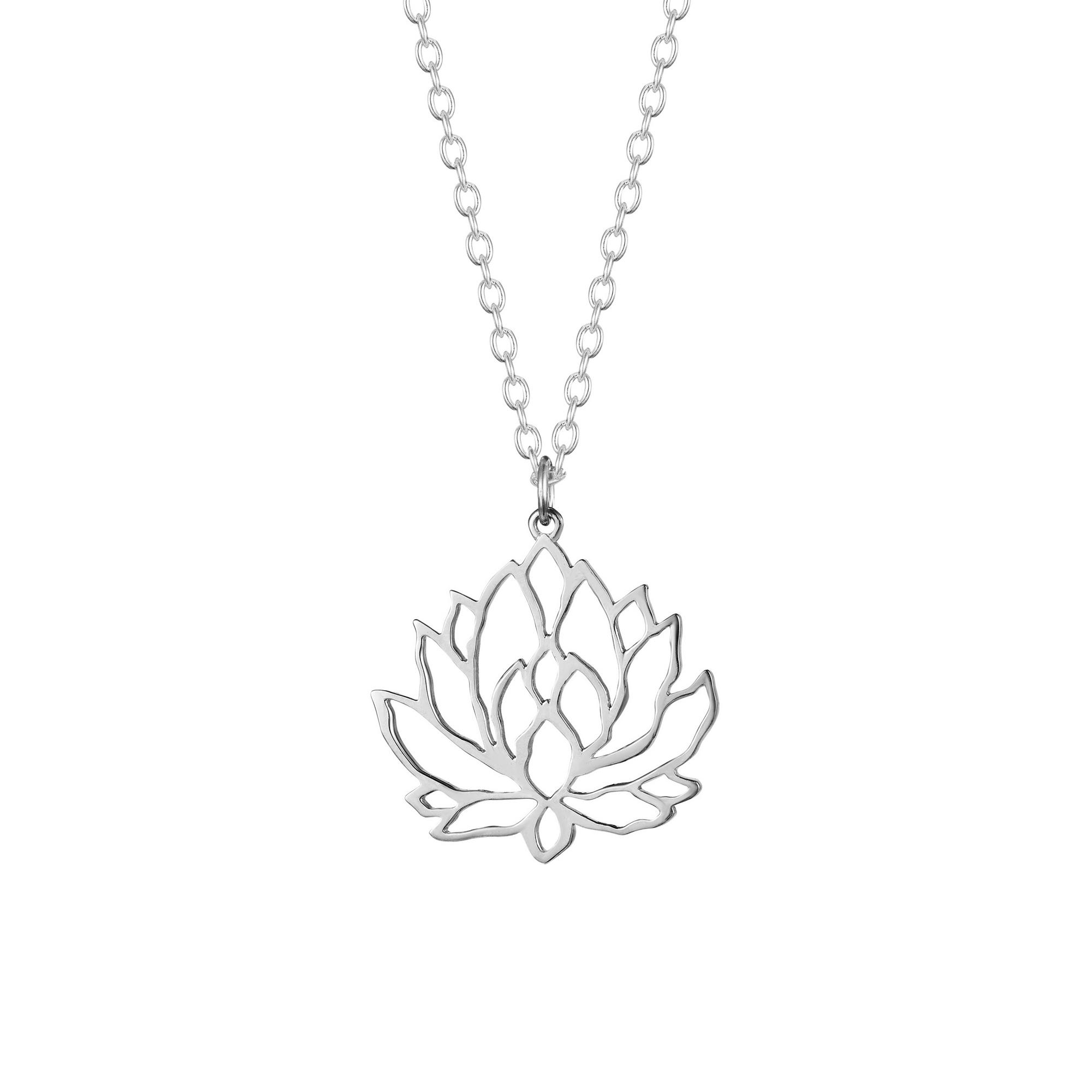 Подвеска 'Цветок Лотоса' (Lotus Flower) на цепочке