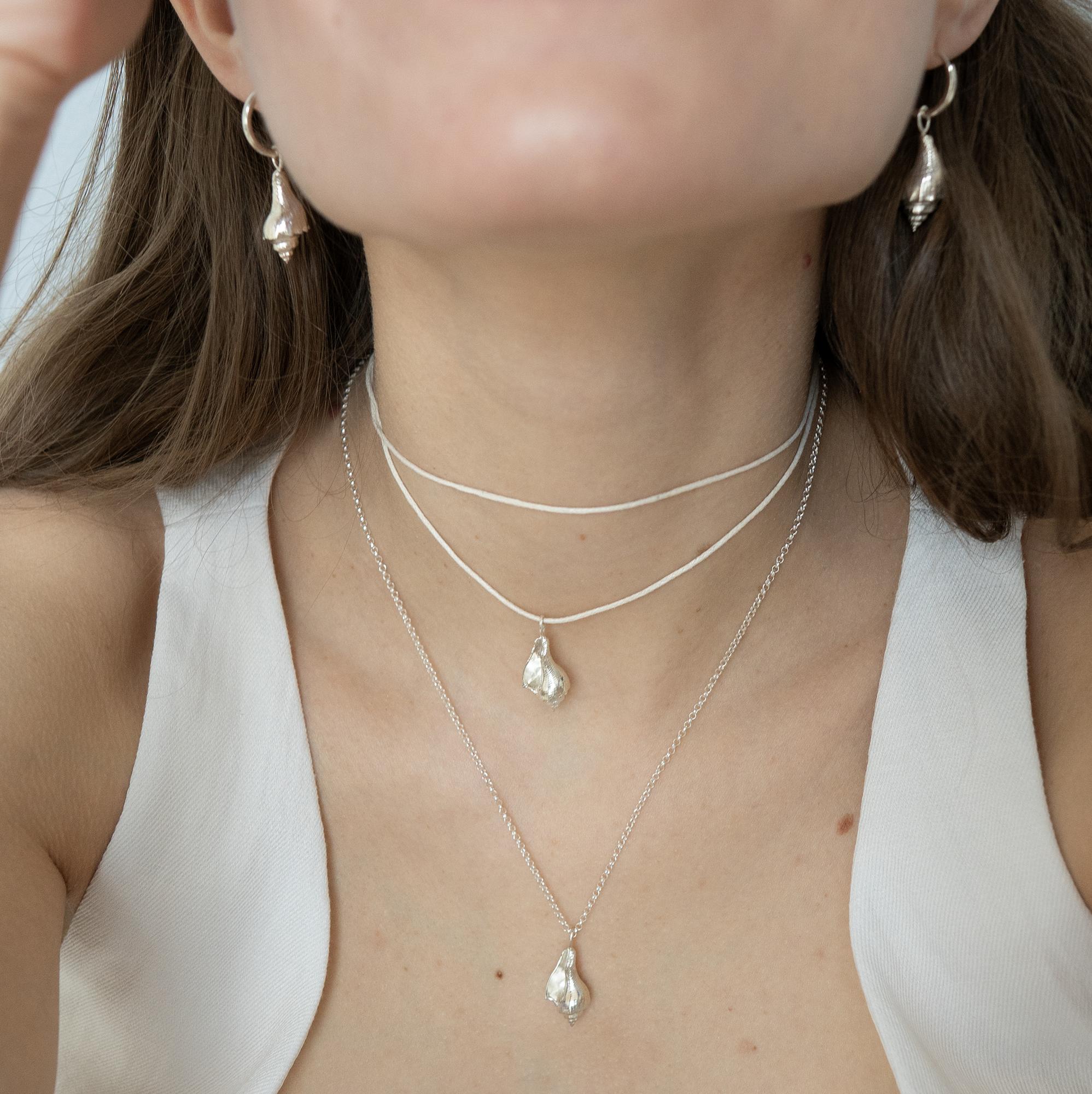 Подвеска 'Cвященная раковина маленькая' (Conch Shell mini) на цепочке