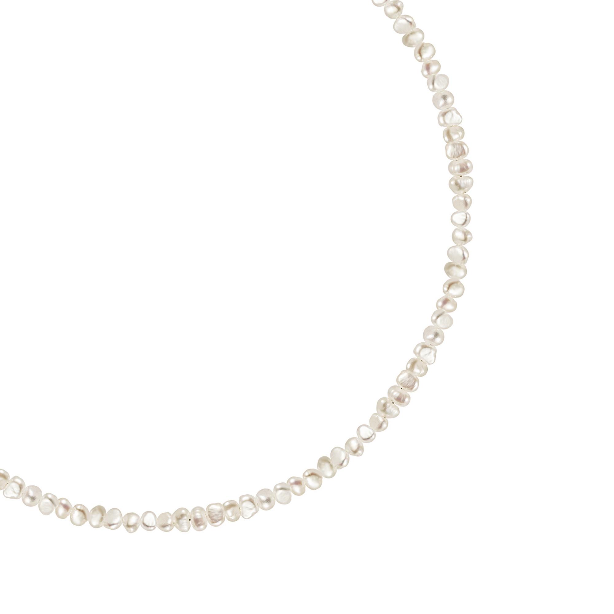 Чокер с барочным жемчугом полукруг