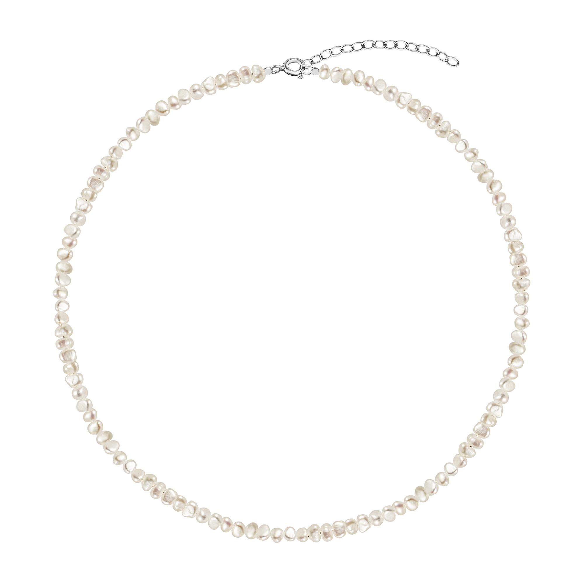 Чокер с барочным жемчугом полукруг