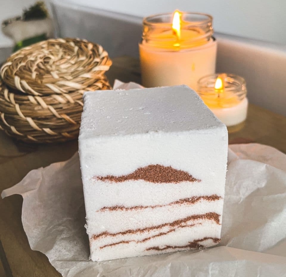 Бомбочка для ванны cappuccino