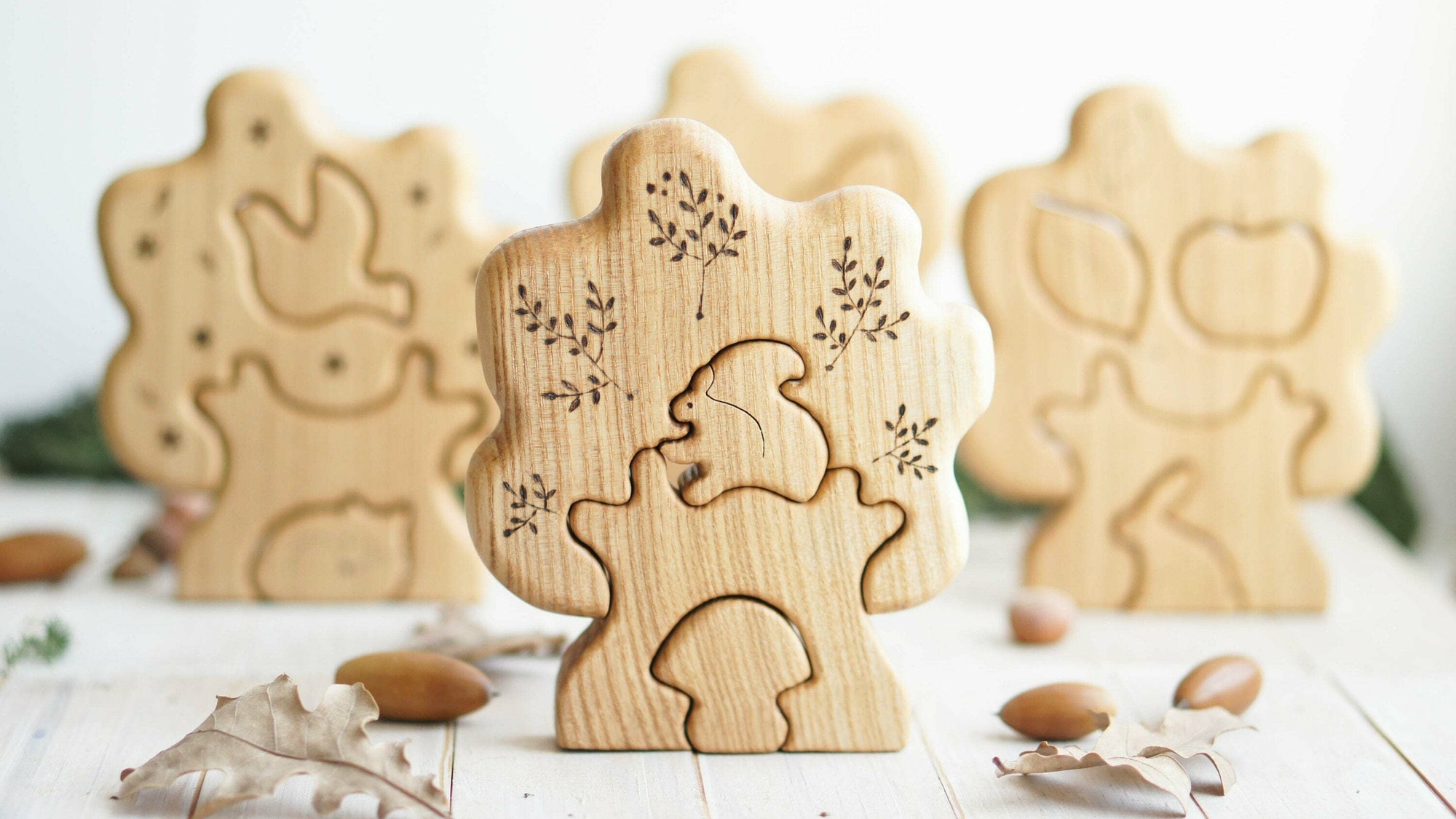Tree and squirrel puzzle