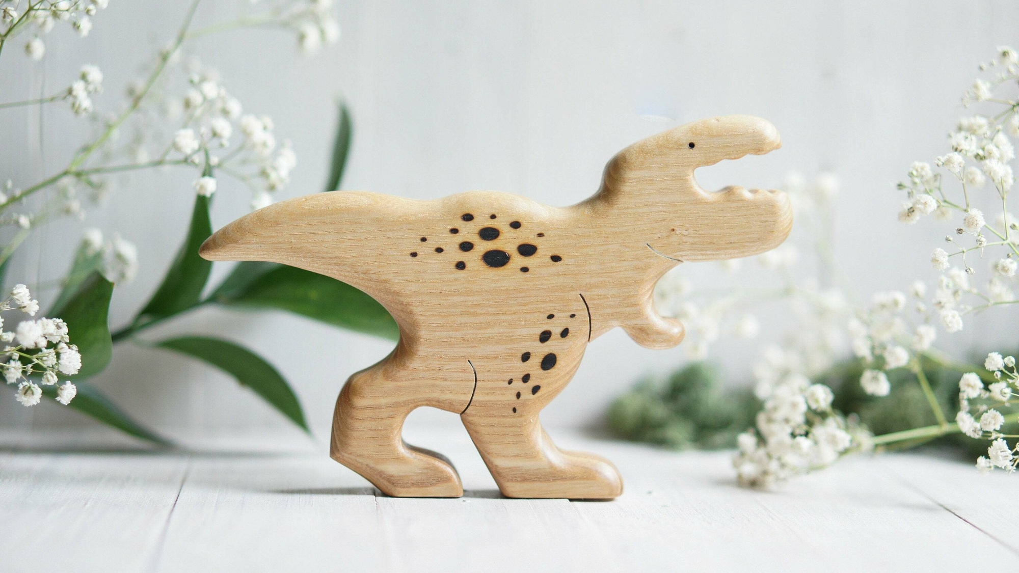 Dinosaur T. Rex wooden toy