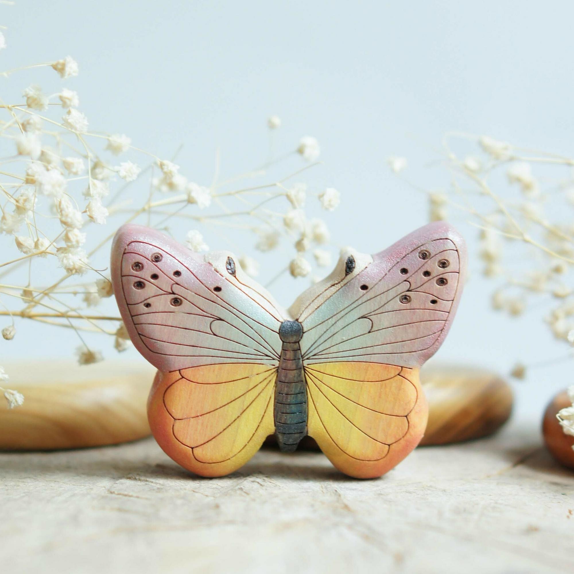 Butterfly  (blue-yellow)