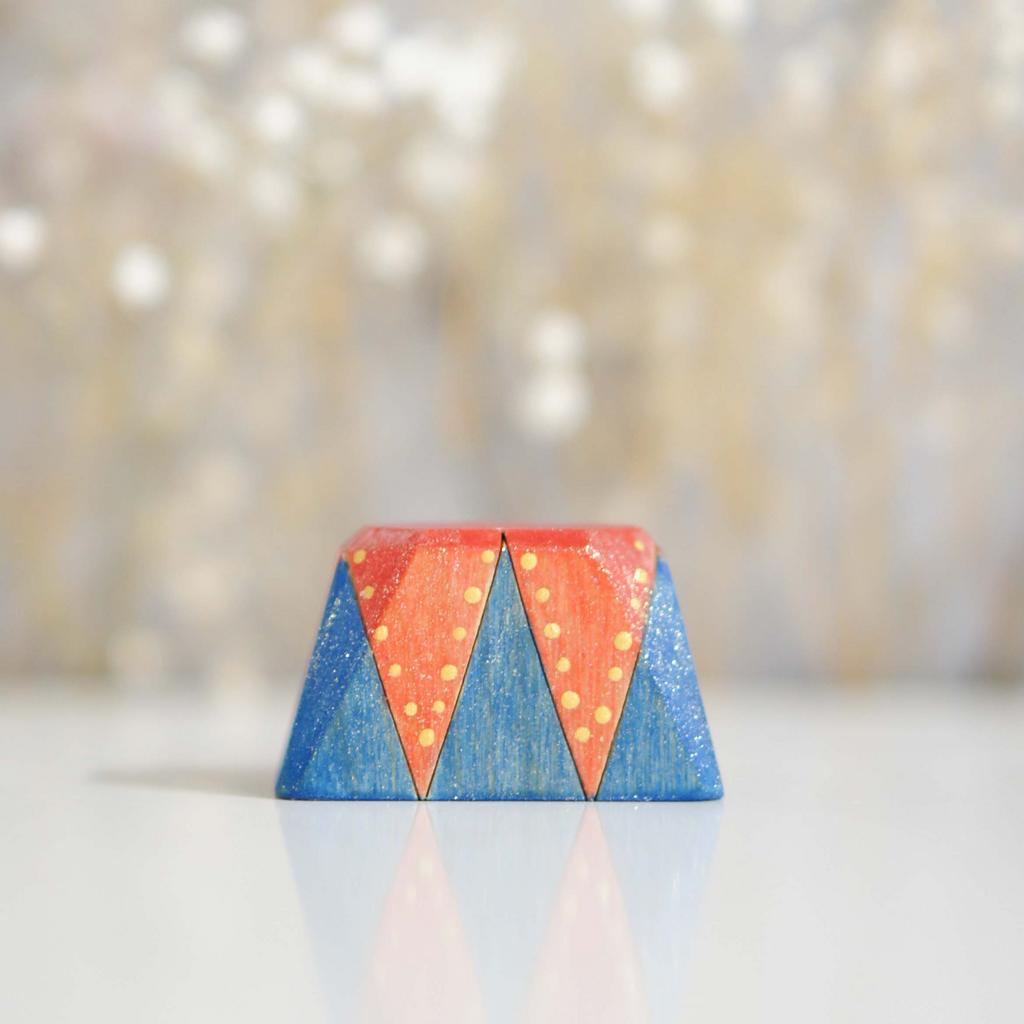 Circus stand toy (blue) (with sparkle)