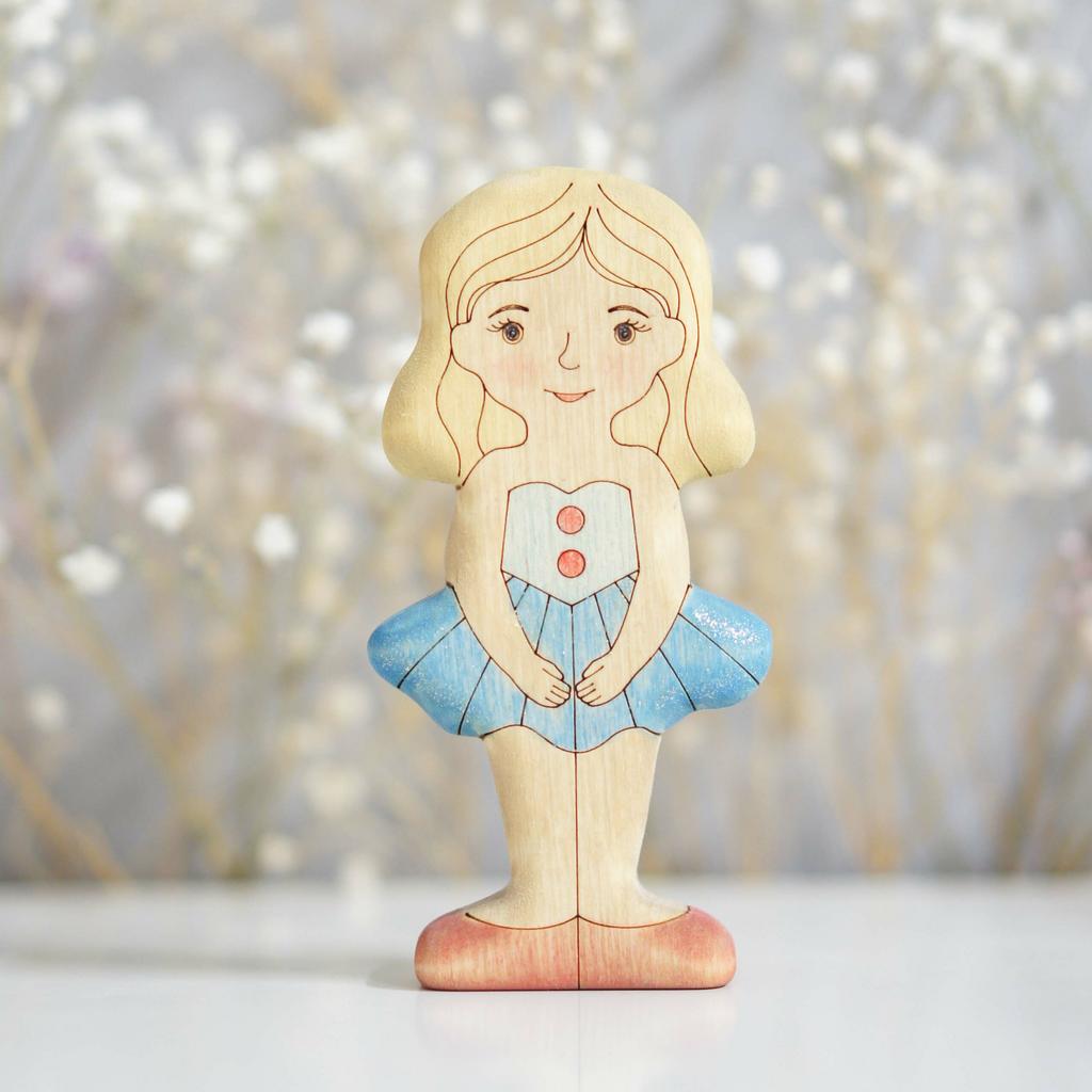 Circus girl toy (with sparkle)