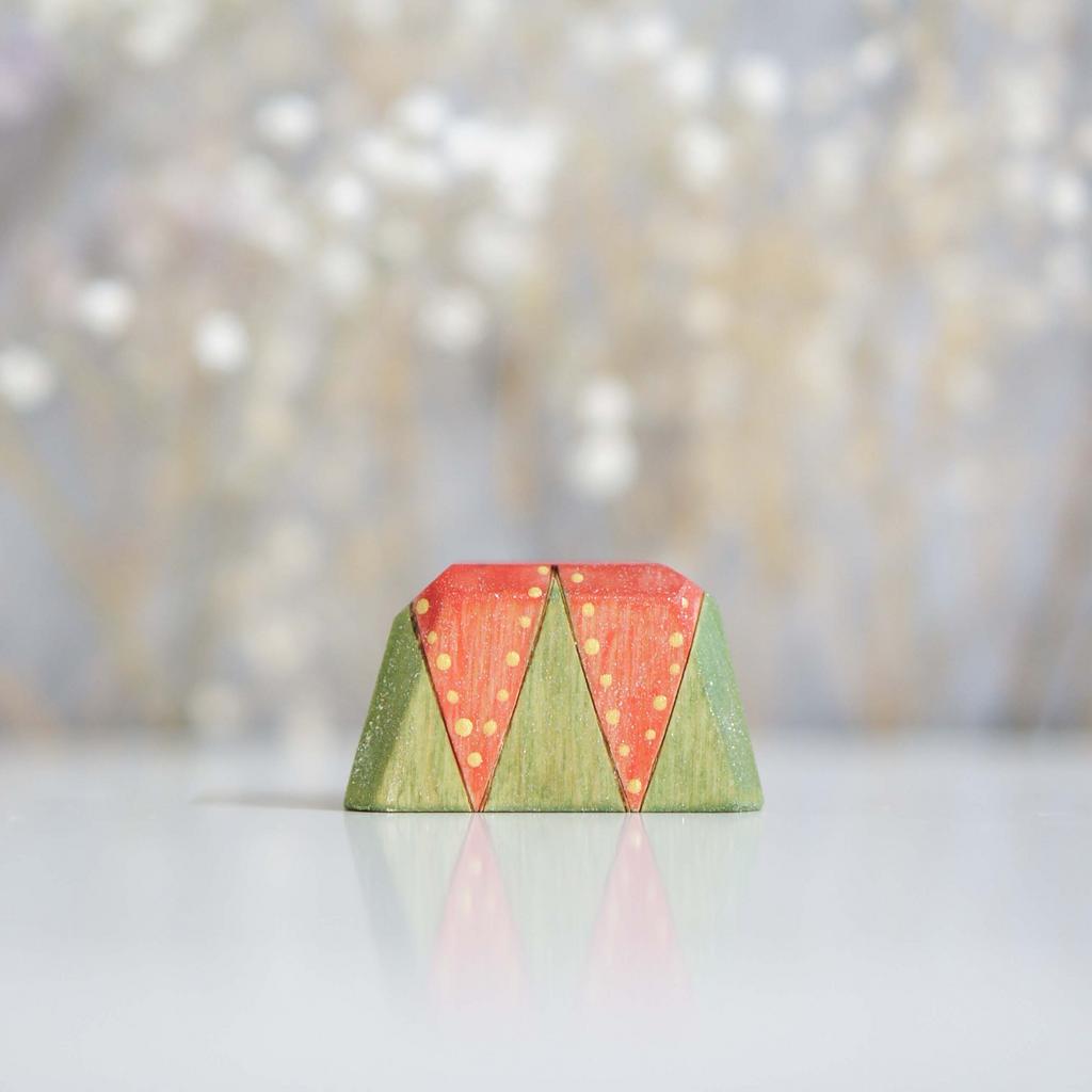 Circus stand toy (green) (with sparkle)