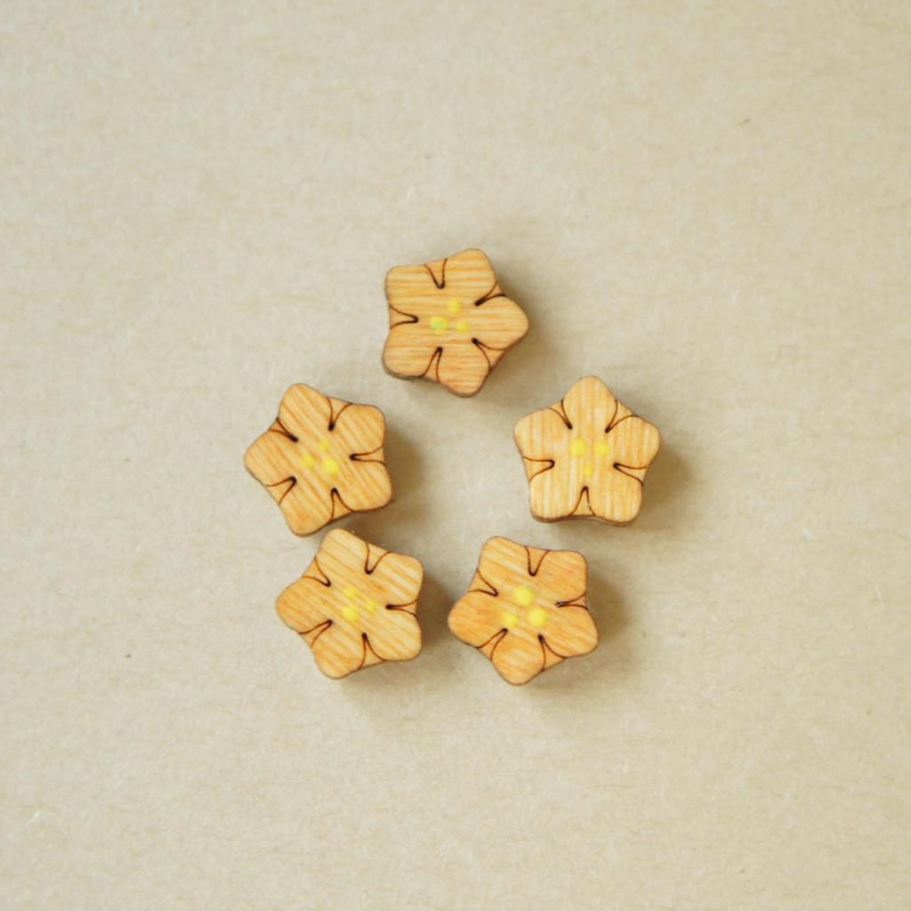 Flowers  (set of 5)