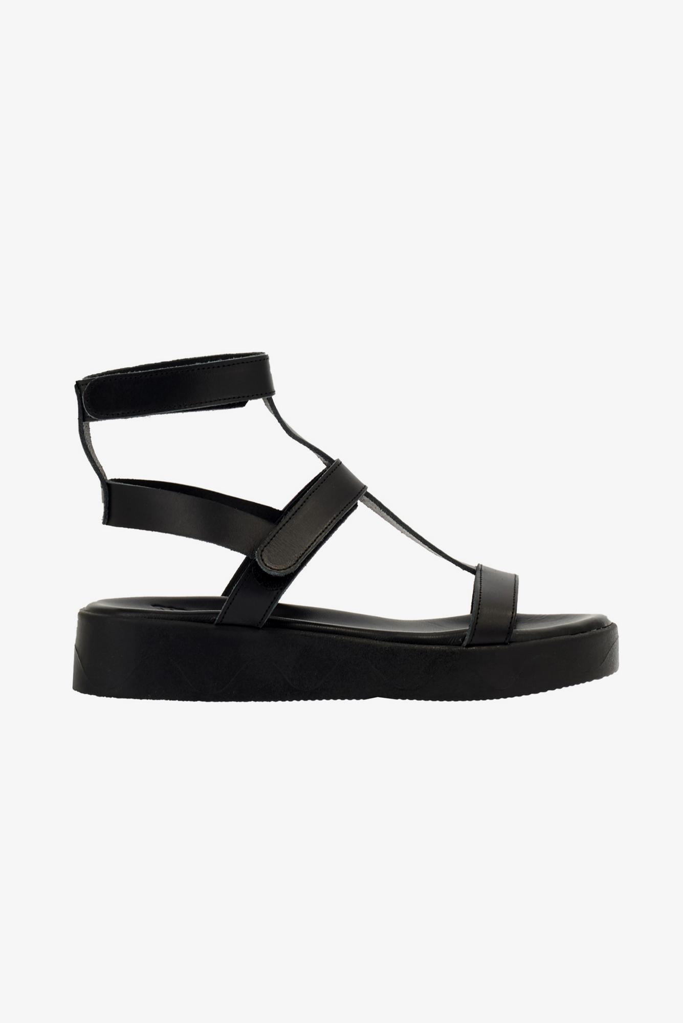 Сандалии Ancient Greek Sandals Efrosini Black