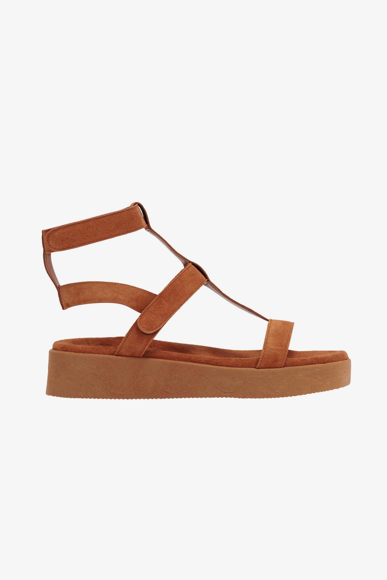 Сандалии Ancient Greek Sandals Efrosini Cognac