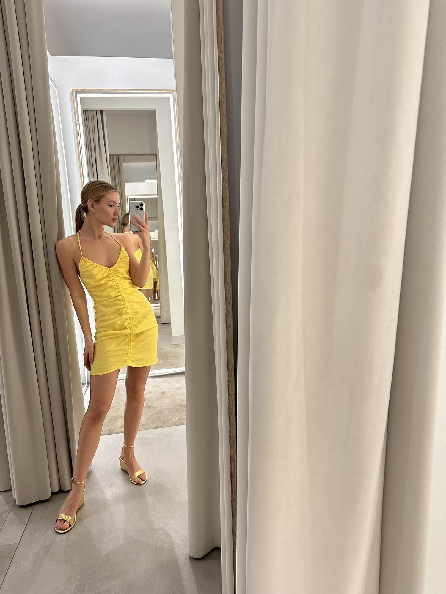 Платье Blaz Yellow