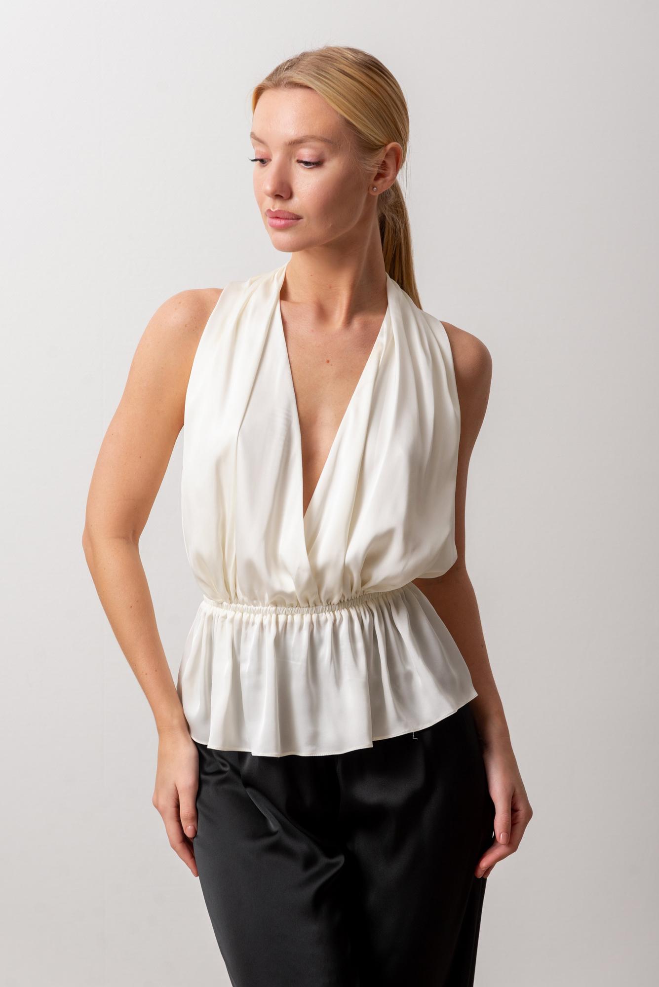 Блуза Сильва Молочный