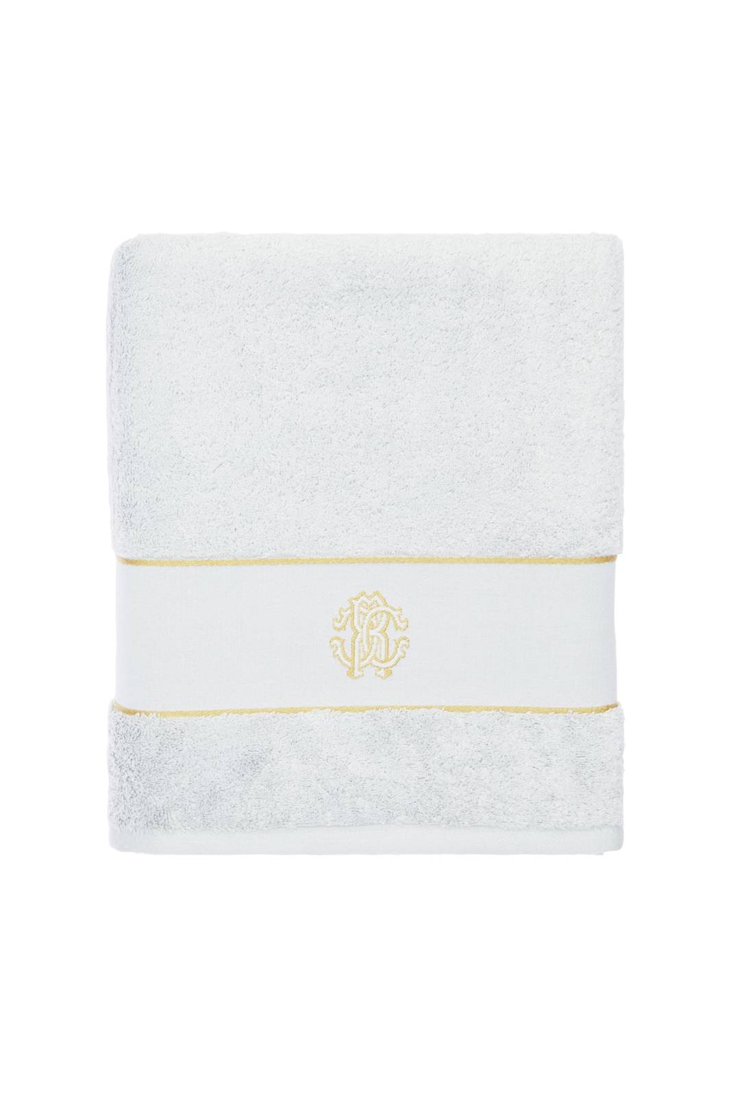 Полотенце Голден Нью (Golden New), серое, 100*150см, бренд: Роберто Кавалли (Roberto Cavalli)