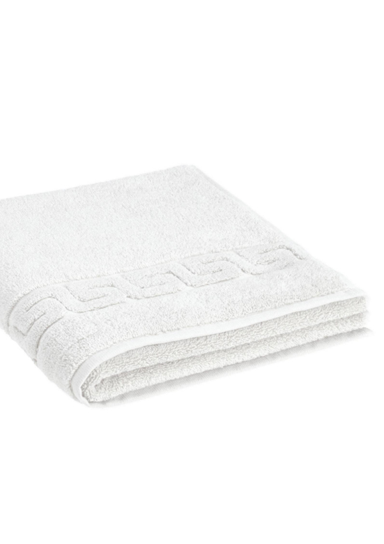 Полотенце Дримфло (Dreamflor) с меандровой каймой, белый, бренд: Визита (Weseta)