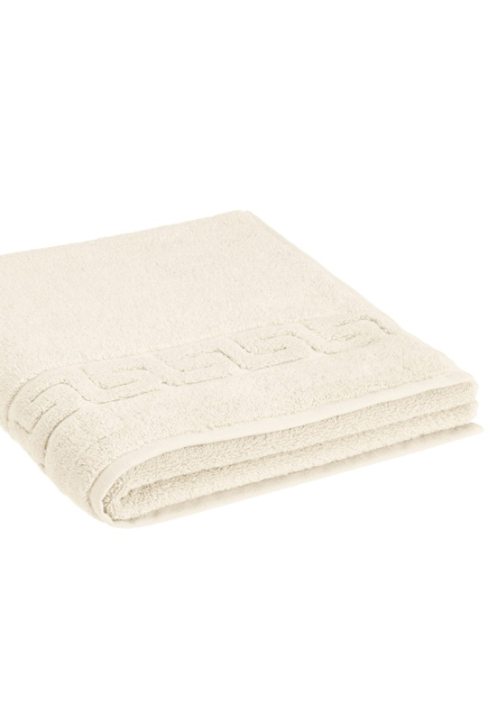 Полотенце Дримфло (Dreamflor) с меандровой каймой, слоновая кость, бренд: Визита (Weseta)