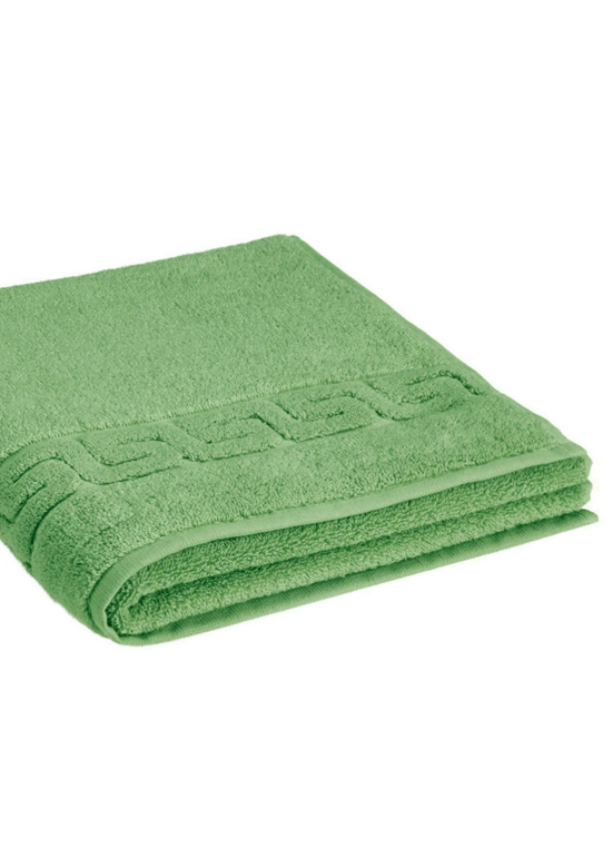 Полотенце Дримфло (Dreamflor) с меандровой каймой, зеленый, бренд: Визита (Weseta)