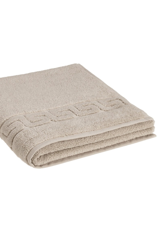 Полотенце Дримфло (Dreamflor) с меандровой каймой, бежевый, бренд: Визита (Weseta)