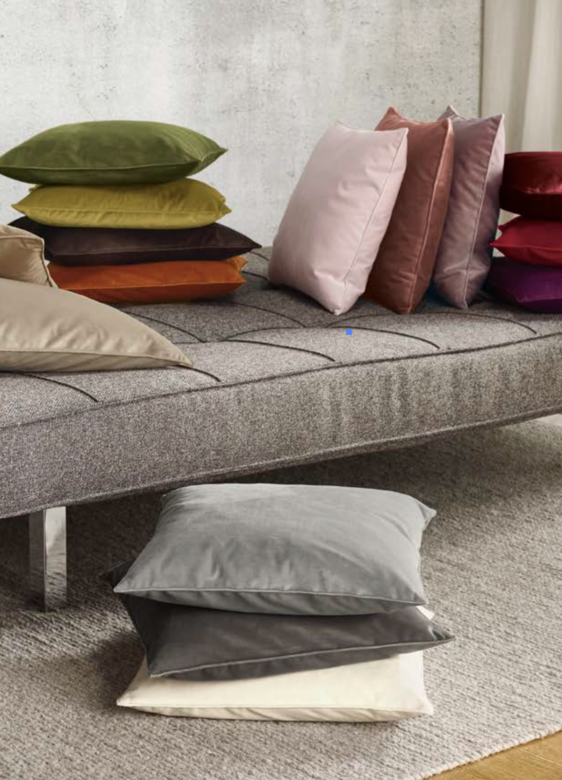 Наволочка велюровая Принц (Prince), молочный, 50*50 см, бренд: Сэндэ (SANDER)