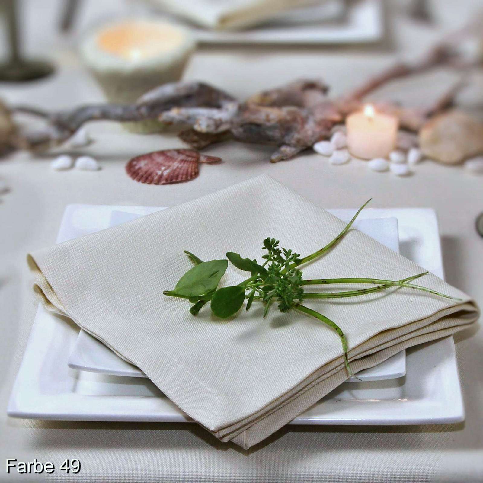 Салфетка Лофт (Loft), молочный, 35х50см, бренд: Сэндэ (SANDER)