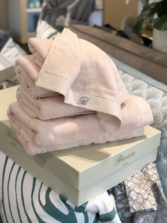Hабор полотенец BLUMARINE Benessere, 2 предметa, нежно-розовый
