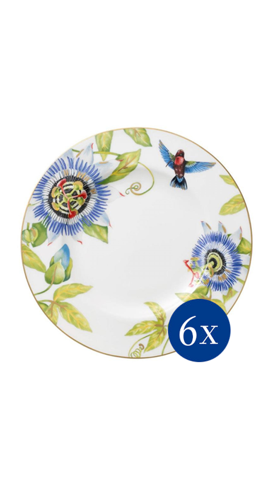 Набор обеденных тарелок (6шт) 27 см Villeroy & Boch Amazonia Anmut