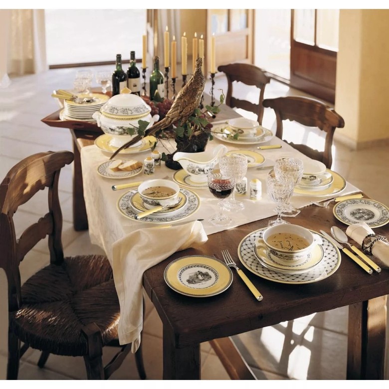 Салатная тарелка 22см Audun Chasse