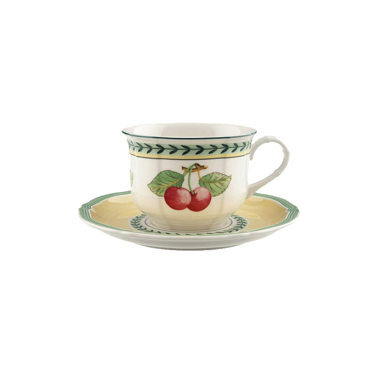Пара для завтрака (чашка и блюдце) French Garden Fleurence