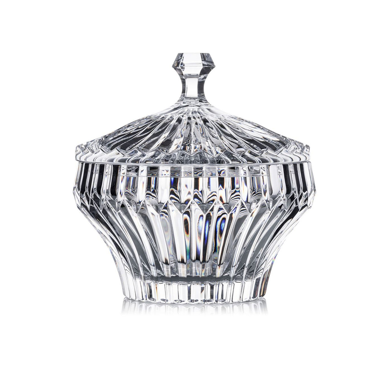 Чаша 19 см с крышкой Коронный камень (CROWN JEWEL), бренд: Рогажка (ROGASKA)