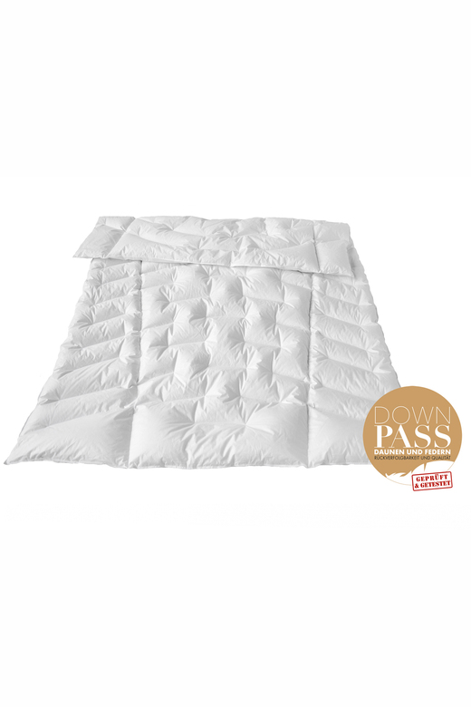 Одеяло из пуха белого сибирского гуся Новис Даунэ (Novis daune), 200x220cм, бренд: Троумина (TRAUMINA)