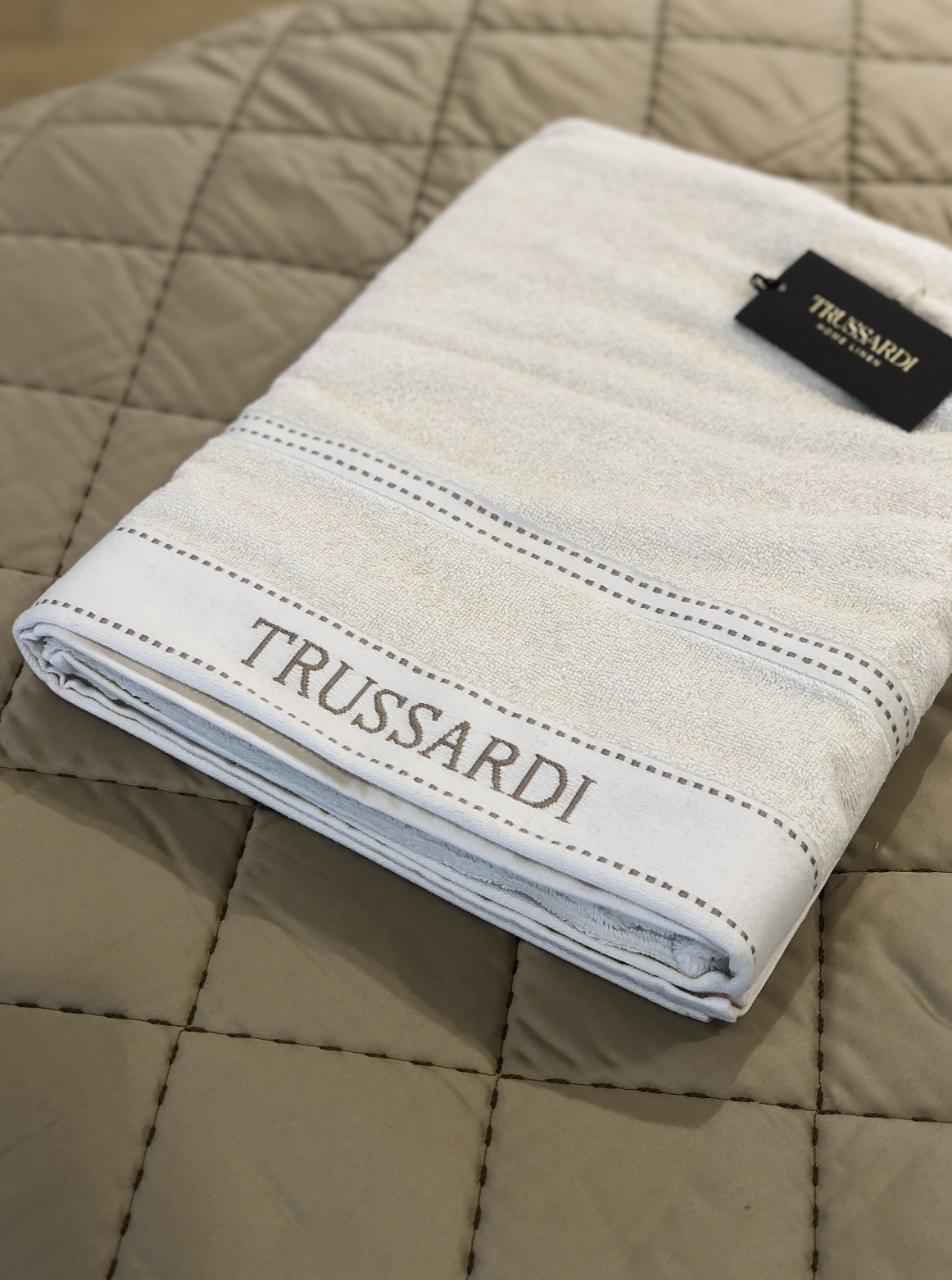 Полотенце Риббон (Ribbon) 100*150 см, бренд: Труссарди (Trussardi)