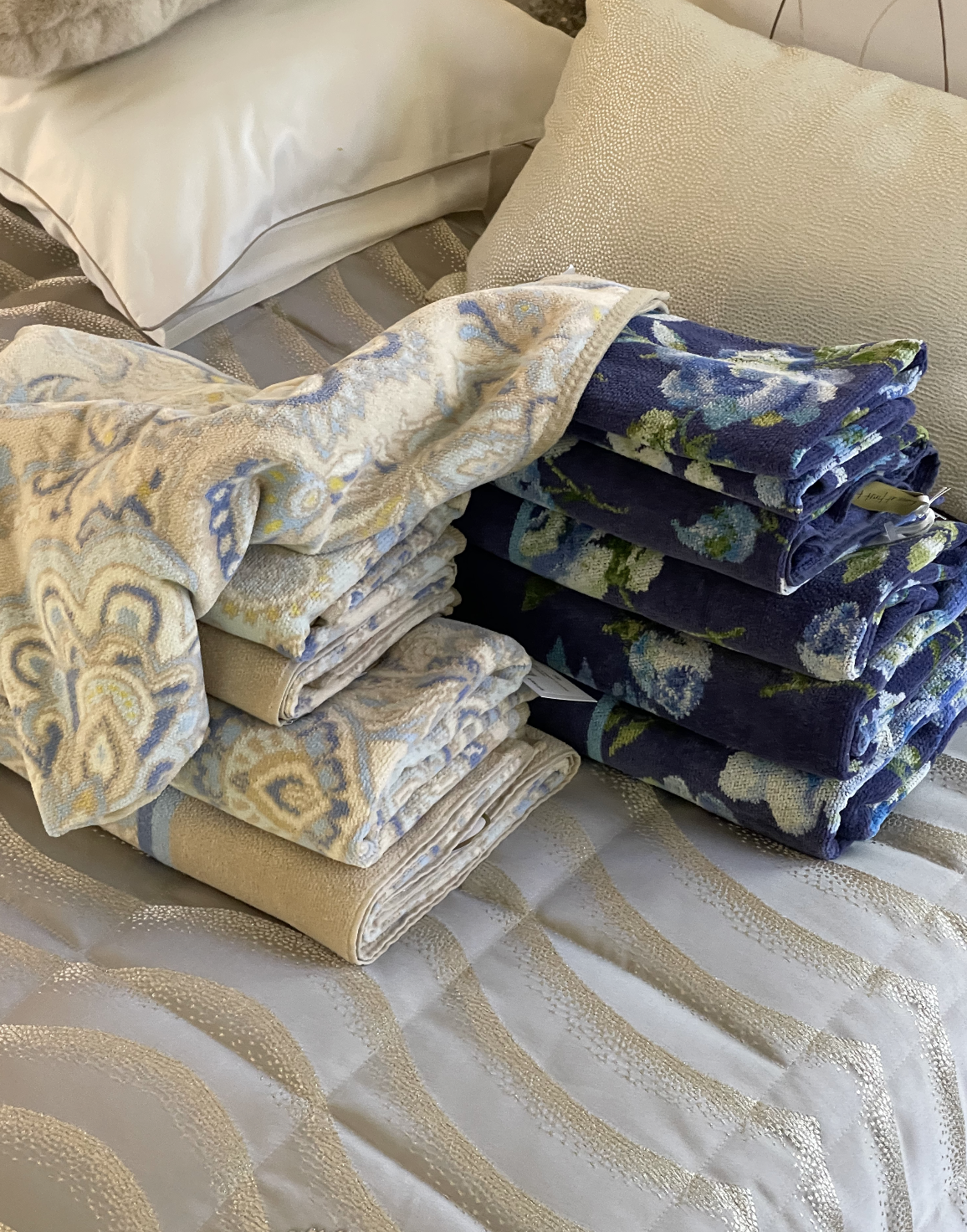 Полотенце  шенилл махровый Диана Блу (Diana Blue) 50x100cm, бренд: Фейлер (Feiler)