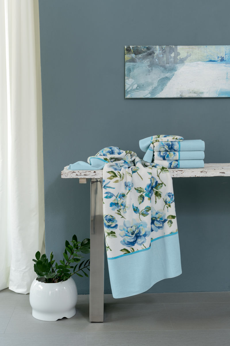 Полотенце  шенилл махровый Диана Вайт (Diana White) 50x100cm, бренд: Фейлер (Feiler)