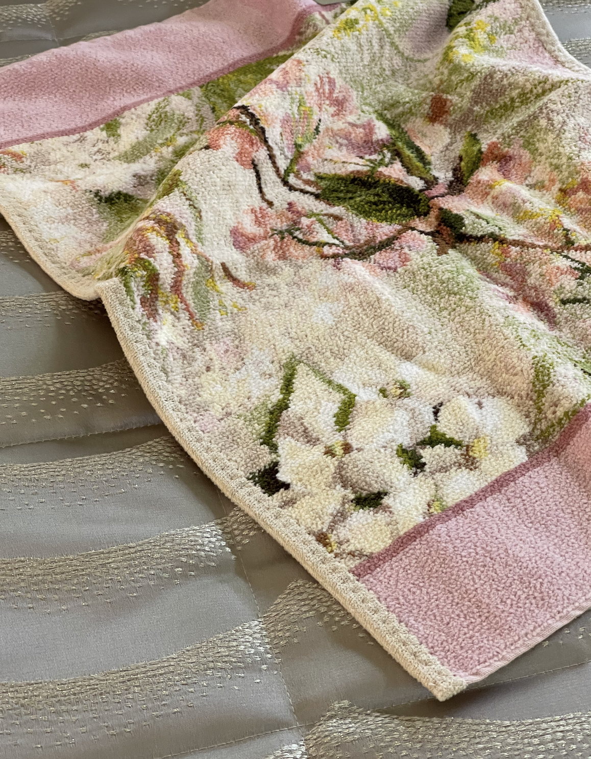 Полотенце шенилл махровый Секретный Сад (Secret Garden) 37x50cm, бренд: Фейлер (Feiler)