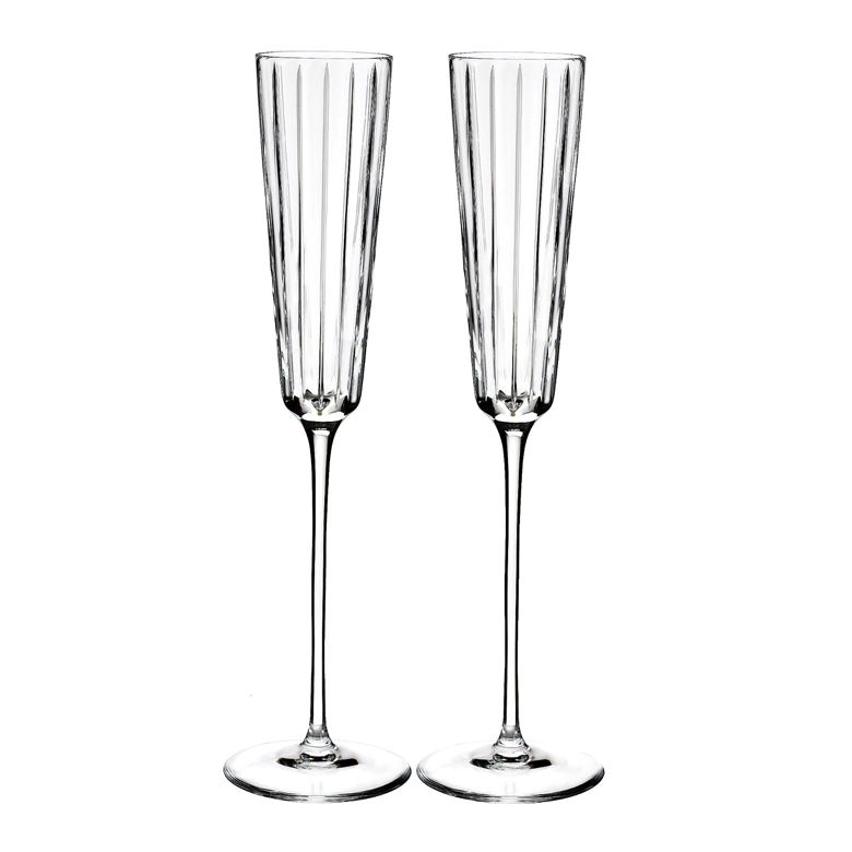 Набор бокалов для шампанского (2шт.) Авеню (AVENUE) высота 29,5 см, бренд: Рогажка (ROGASKA)