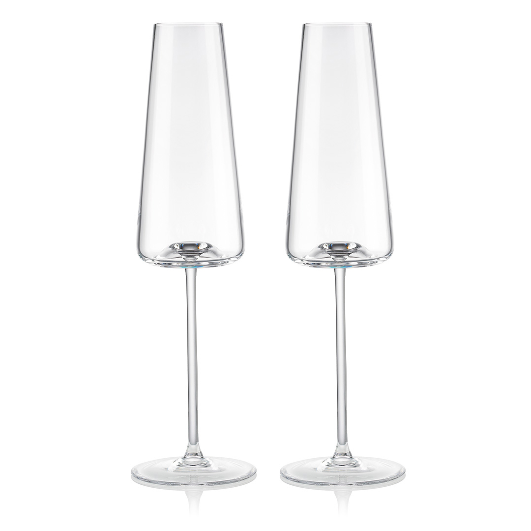 Набор бокалов для шампанского 250 ml 2шт. Армония (Armonia), бренд: Рогажка (ROGASKA)