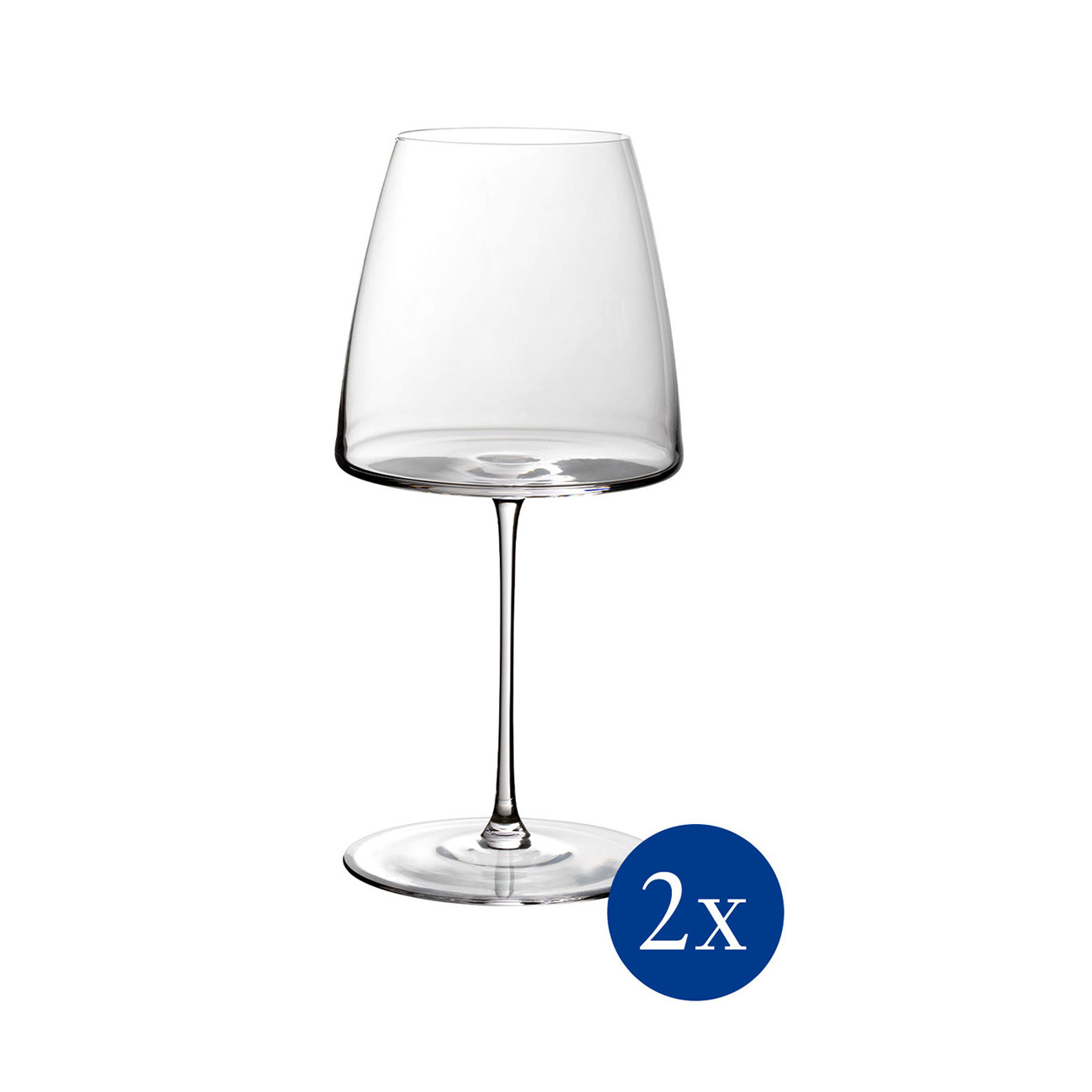 Набор их 2х бокалов для красного вина MetroChic, 825 мл