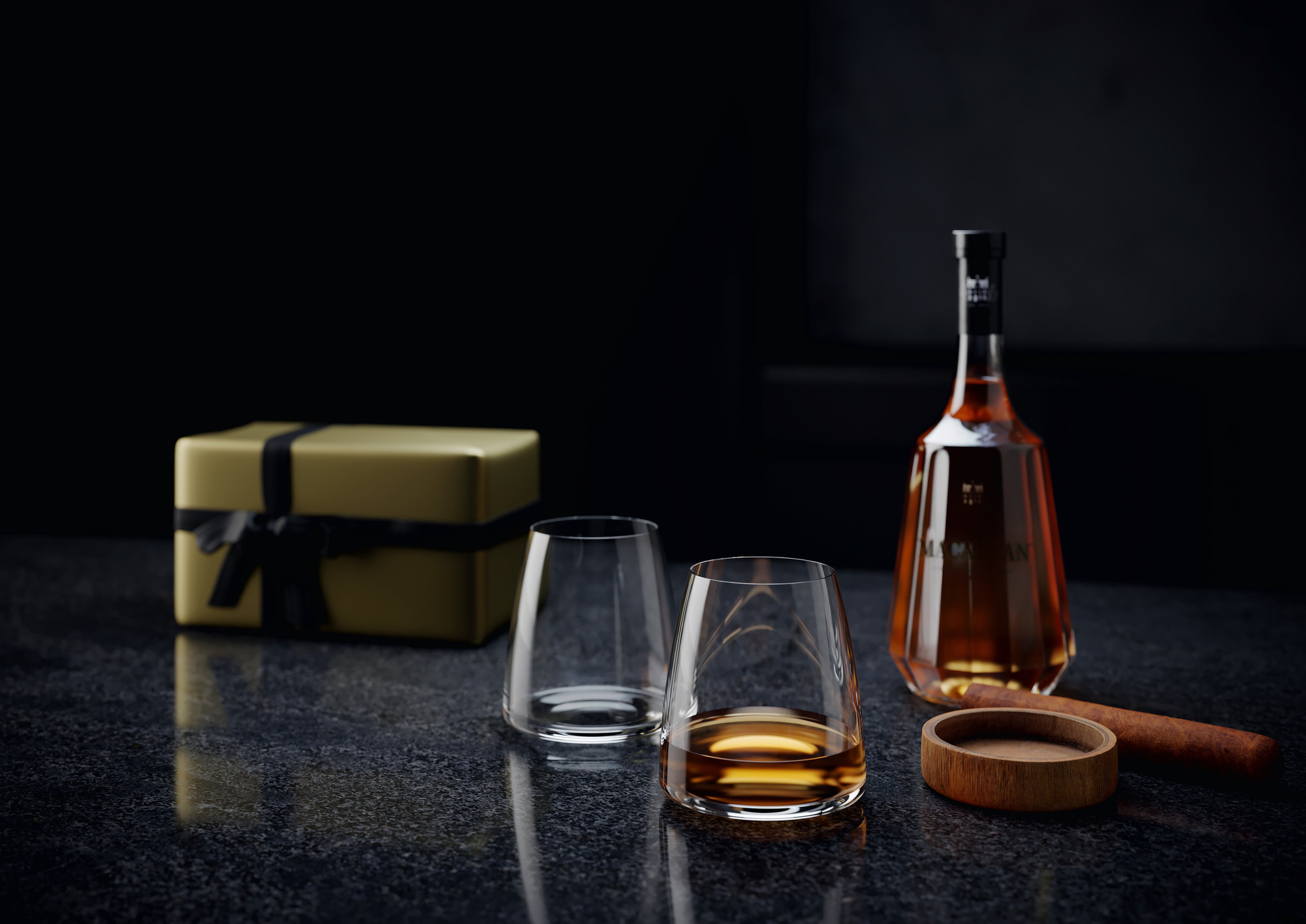 Набор их 2х бокалов для виски MetroChic Signature Villeroy&Boch, 565 мл