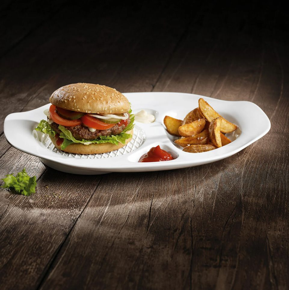 Блюдо для бургеров (2шт) 36x25,5x4 см BBQ Passion Villeroy&Boch